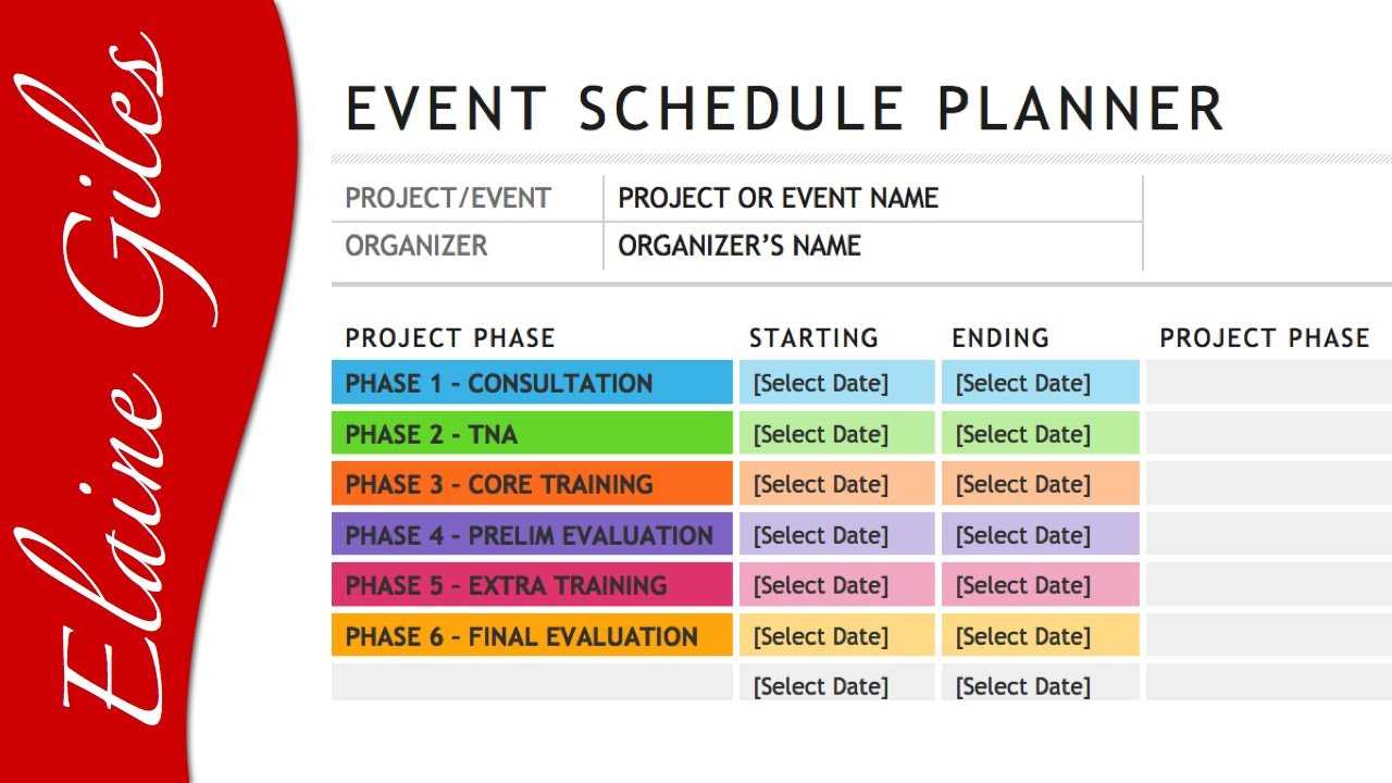 Microsoft Word 10 Schedule Template For Programme Itinerary Template Inside Programme Itinerary Template