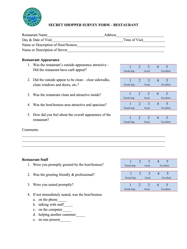 Mystery Shopping Report Sample Pdf - Fill Online, Printable, Fillable,  Blank  pdfFiller With Regard To Call Center Checklist Template Intended For Call Center Checklist Template