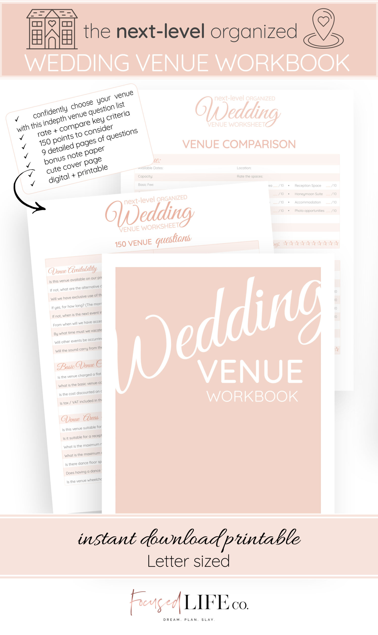  Within Venue Checklist Template For Wedding