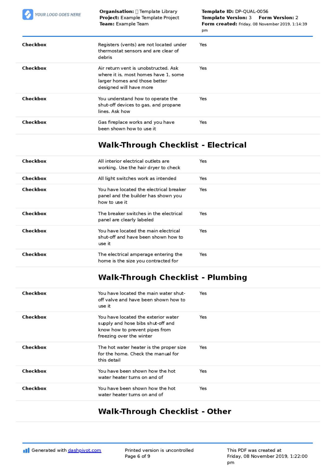 new-construction-walkthrough-checklist-better-than-pdf-template-pertaining-to-residential