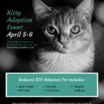 Nonprofit Cat Adoption Event Poster Template In Adopt A Pet Flyer Template