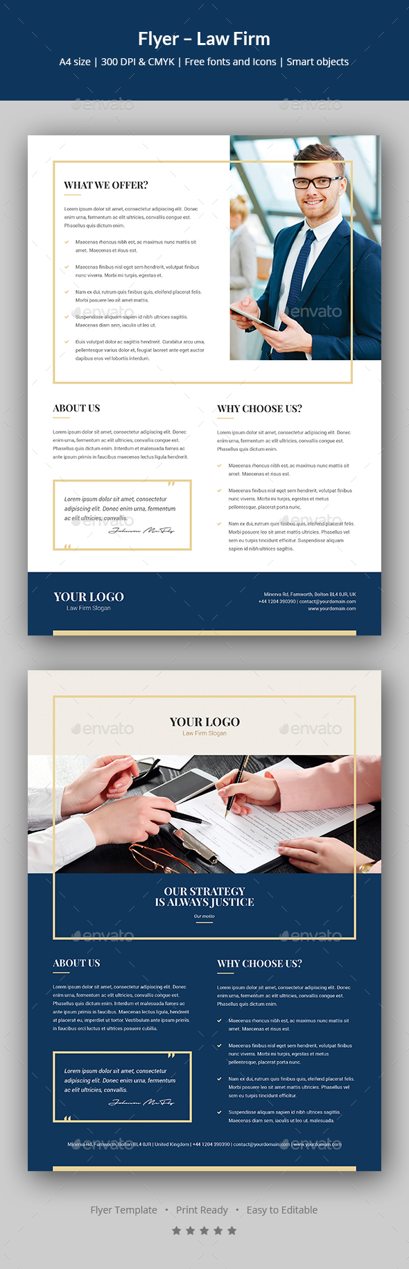 Notary Public Brochure Flyer Templates From GraphicRiver Within Notary Public Flyer Template