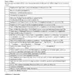 Ohio New Employee Orientation Checklist Template Download  Intended For Employee Personnel File Checklist Template