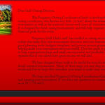 Outing Coordinators Guide Running successful golf outing. - ppt  Intended For Golf Tournament Checklist Template