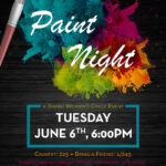 Paint Night – Chabad Jewish Center Of Petaluma Within Paint Night Flyer Template
