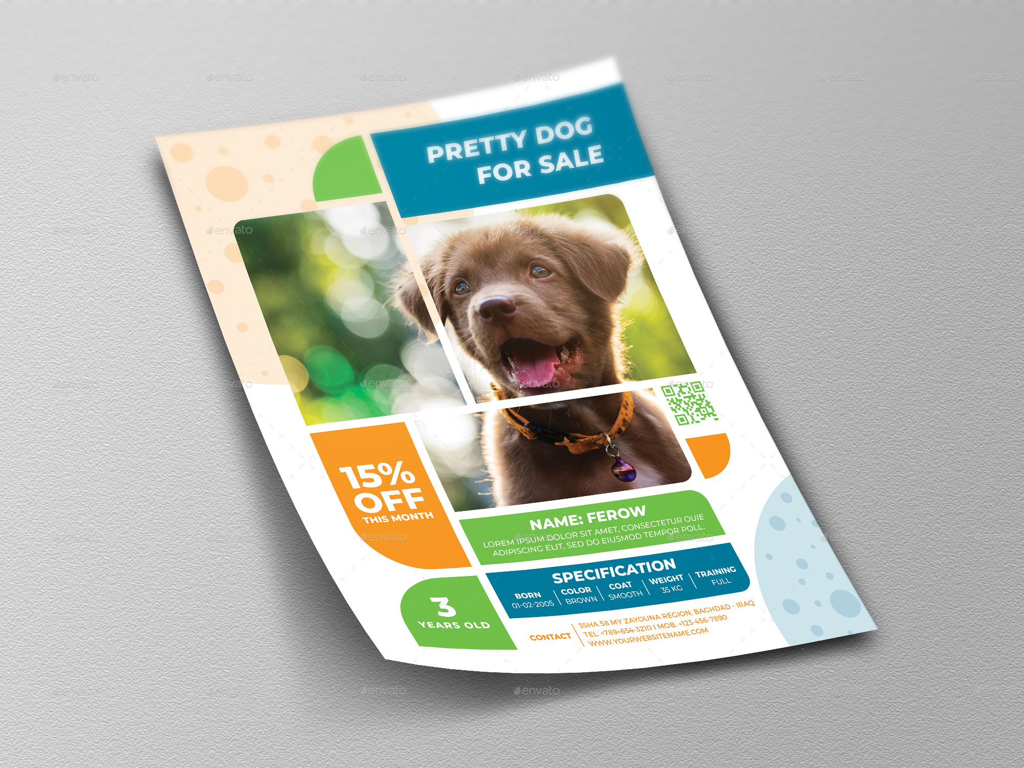 Pets for Sale Flyer Template Intended For Puppies For Sale Flyer Template Regarding Puppies For Sale Flyer Template