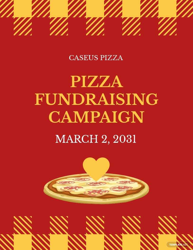 Pizza Fundraiser Flyer Template [Free JPG] - Illustrator, InDesign  Within Pizza Fundraiser Flyer Template Throughout Pizza Fundraiser Flyer Template