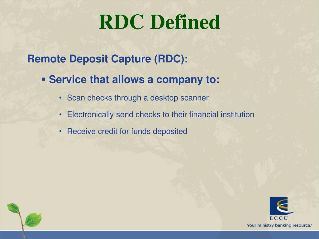 PPT - Remote Deposit Capture PowerPoint Presentation, free  Within Remote Deposit Capture Policy Template Regarding Remote Deposit Capture Policy Template