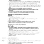 Preventative Maintenance Technician Resume Samples  Velvet Jobs For Maintenance Technician Job Description Template