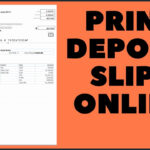 Print Deposit Slips Online – Any Bank With Bank Deposit Slip Template