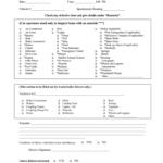 Printable Driver Vehicle Inspection Report Form - Fill Online, Printable,  Fillable, Blank  pdfFiller Inside Driver Vehicle Checklist Template