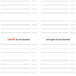 Priority To Do List Template Download Printable PDF  Templateroller For Priority Checklist Template