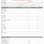 Project Initiation Checklist Excel Template & Example – Project  Regarding It Project Checklist Template