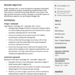 Project Manager Resume Sample & Writing Guide  RG With Regard To Construction Project Manager Job Description Template