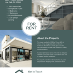 Real Estate Rent Flyer Template Intended For Rental Property Flyer Template
