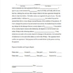 Refundable Deposit Agreement Example With Regard To Non Refundable Rental Deposit Form Template