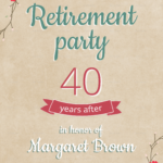 Retirement Party Flyer Template With Retirement Announcement Flyer Template