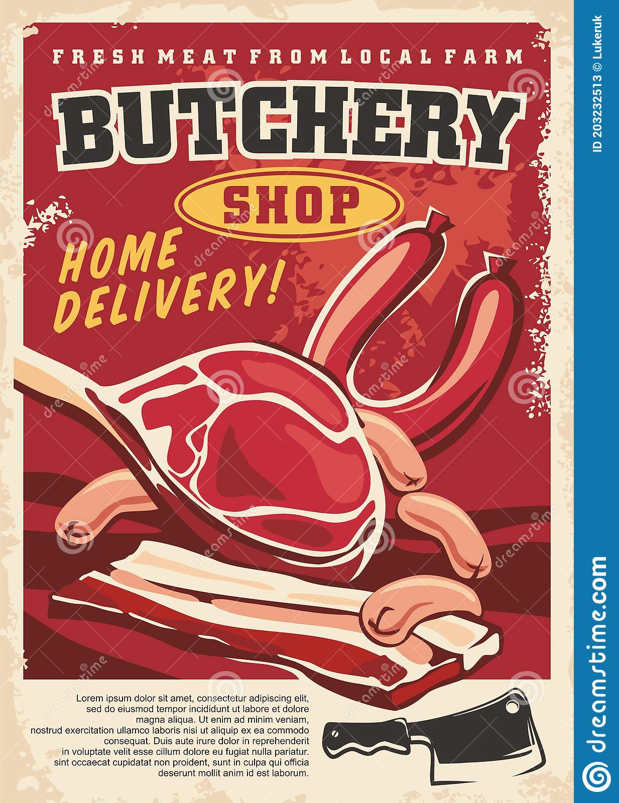Retro Bbq Poster Template Fresh Beef Steak Stock Illustrations  Pertaining To Bull Roast Flyer Template For Bull Roast Flyer Template