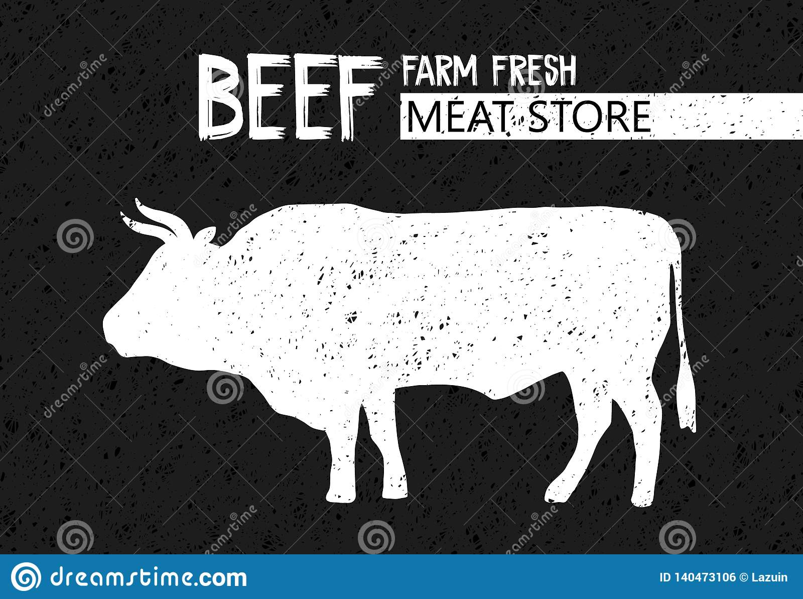 Retro Bbq Poster Template Fresh Beef Steak Stock Illustrations  Regarding Bull Roast Flyer Template For Bull Roast Flyer Template