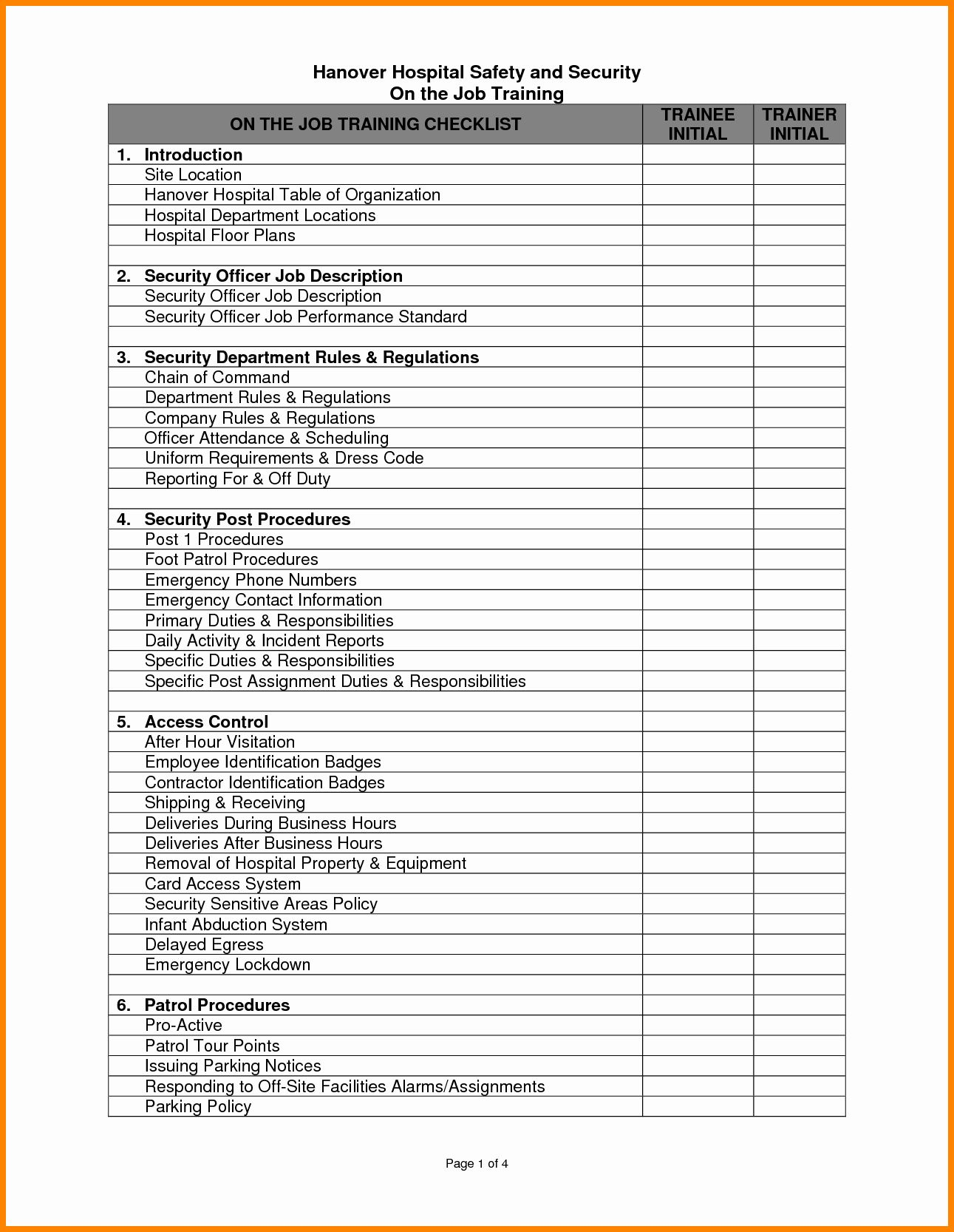 S​e​c​u​r​i​t​y​ ​p​a​t​r​o​l​ ​c​h​e​c​k​l​i​s​t​ ​t​e​m​p​l​a​t  For Security Patrol Checklist Template