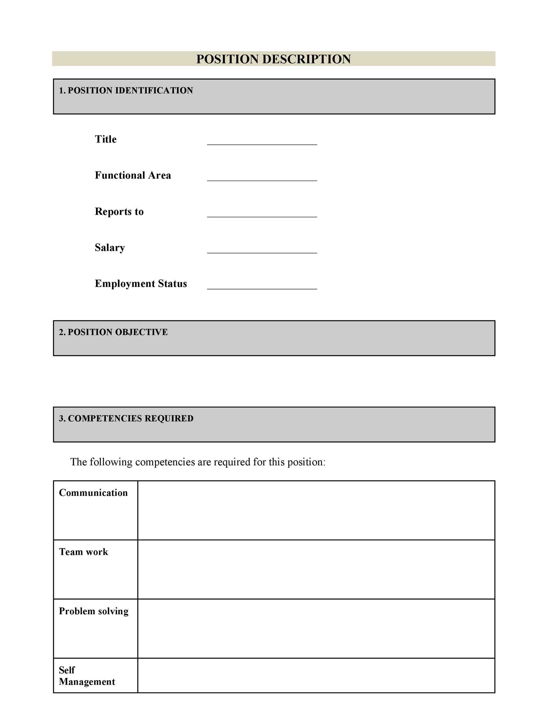 Simple Business Guru: Job Description Format Excel Throughout Simple Job Description Template With Regard To Simple Job Description Template