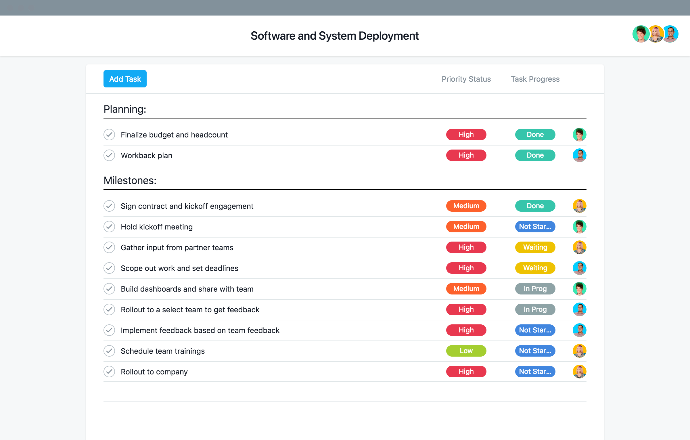 Software and System Deployment Template - IT Templates • Asana Within Software Installation Checklist Template With Regard To Software Installation Checklist Template
