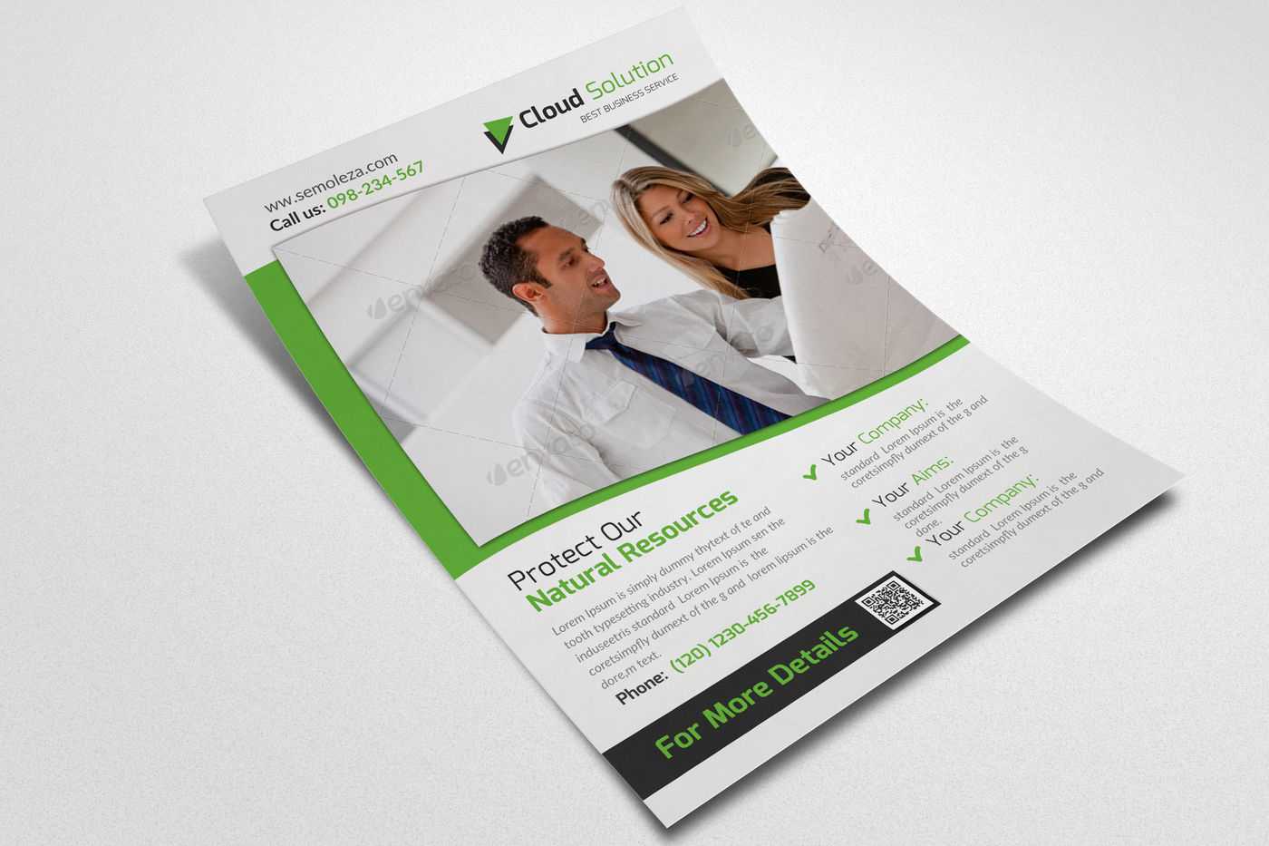 Tax Preparer Flyer By Designhub  TheHungryJPEG Intended For Tax Preparer Flyer Template