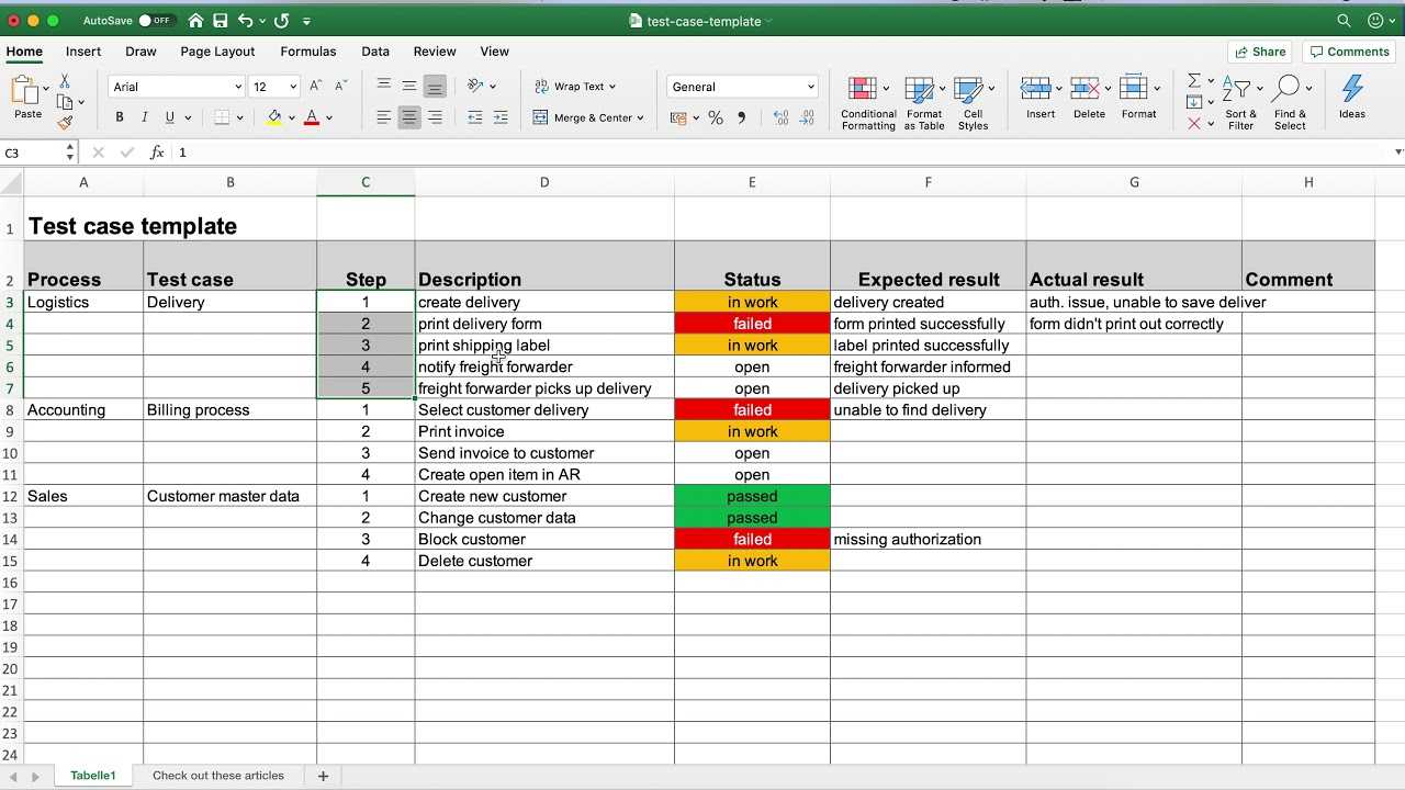 Test Case Template for Excel (Step by Step Guide) Throughout Website Testing Checklist Template For Website Testing Checklist Template