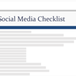 Time Saving Social Media Templates With Regard To Social Media Checklist Template