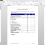 Trade Show Checklist Template  MT10 10 Pertaining To Trade Show Checklist Template