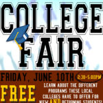 University Park Library Hosting College Fair Inside College Fair Flyer Template