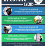 Upcoming Events Flyer Template – State Of The City Presentations Throughout Community Event Flyer Template