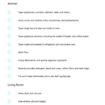 Vacation Rental Checklist - TurnoverBnB Inside Turnover Checklist Template