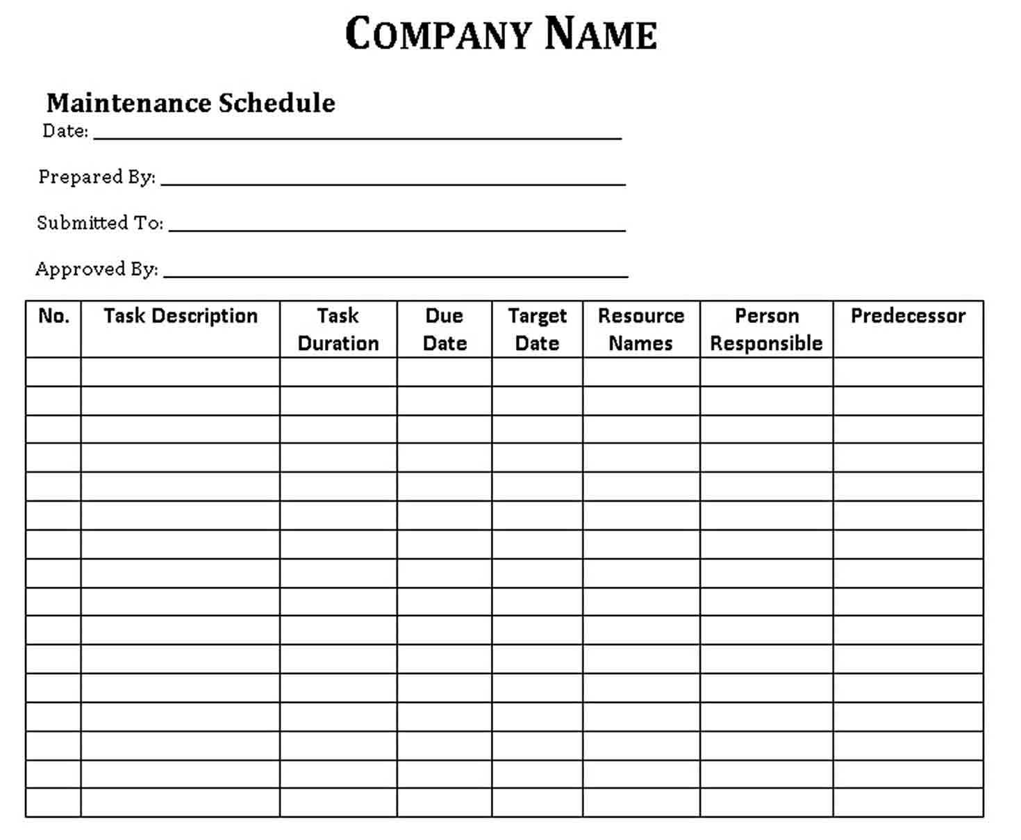 Vehicle Maintenance Schedule Template  think moldova With Regard To Car Maintenance Checklist Template Within Car Maintenance Checklist Template