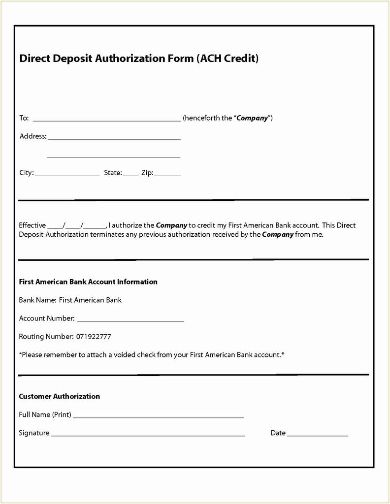 Vendor Ach Authorization Form Elegant Wondeful Graph Vendor Form  Pertaining To Generic Direct Deposit Authorization Form