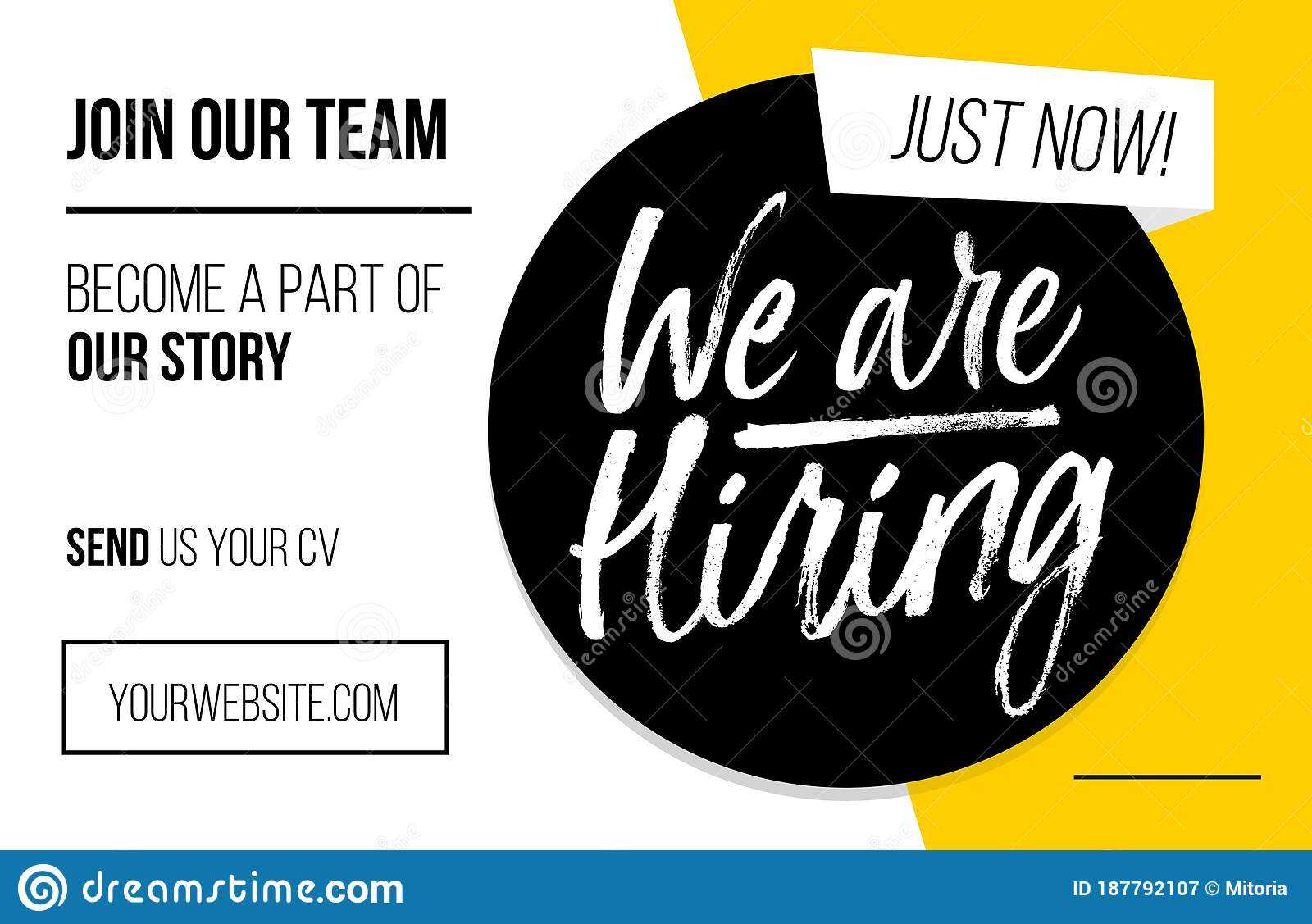 We Are Hiring Vacancy Advertisement Template With Regard To Now Hiring Template Flyer