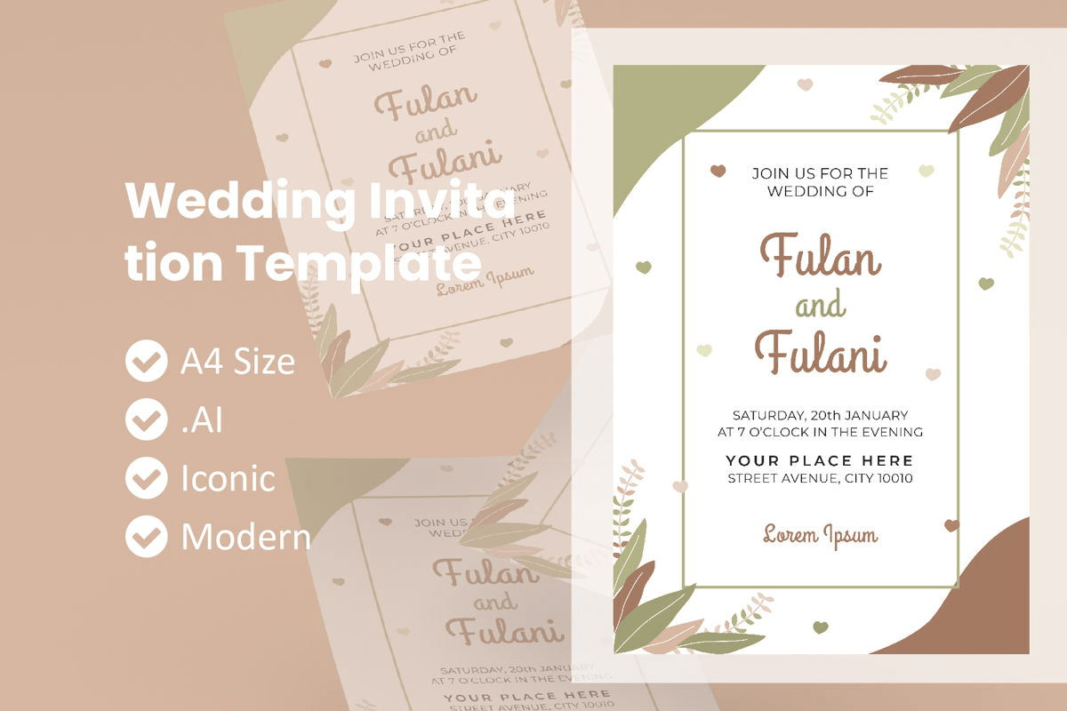 Wedding Invitation Template Throughout Wedding Invitation Flyer Template Pertaining To Wedding Invitation Flyer Template