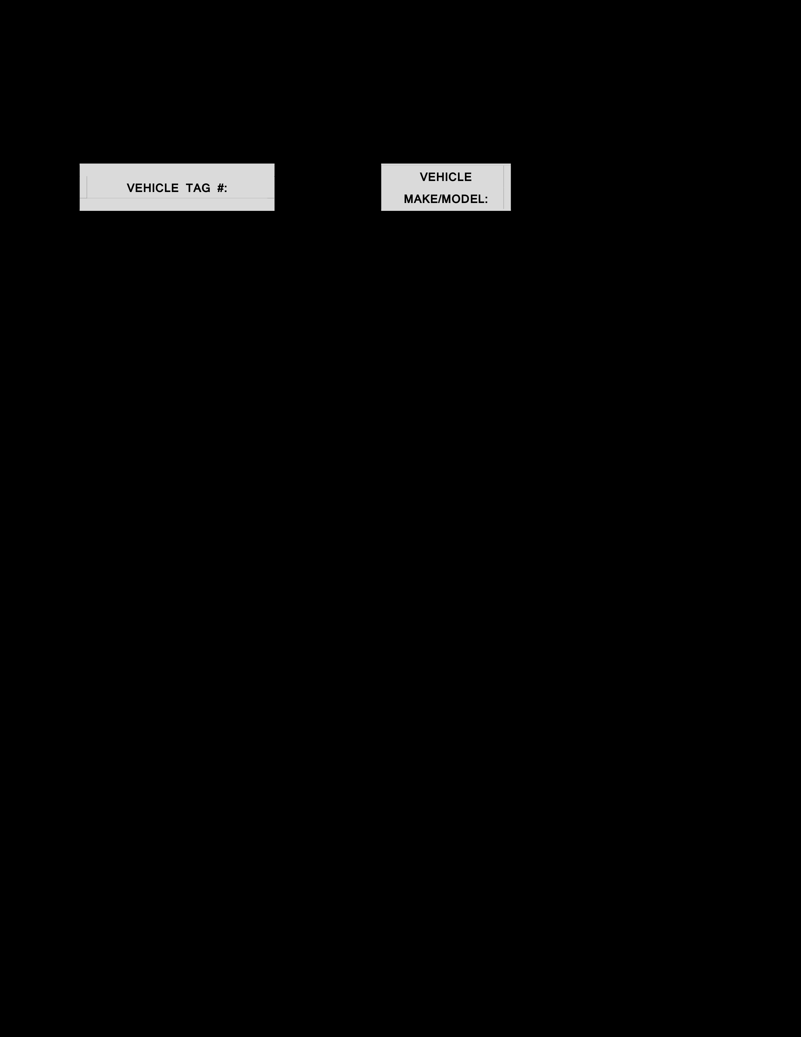 Weekly Vehicle Inspection Checklist  Templates at  Intended For Car Maintenance Checklist Template With Car Maintenance Checklist Template