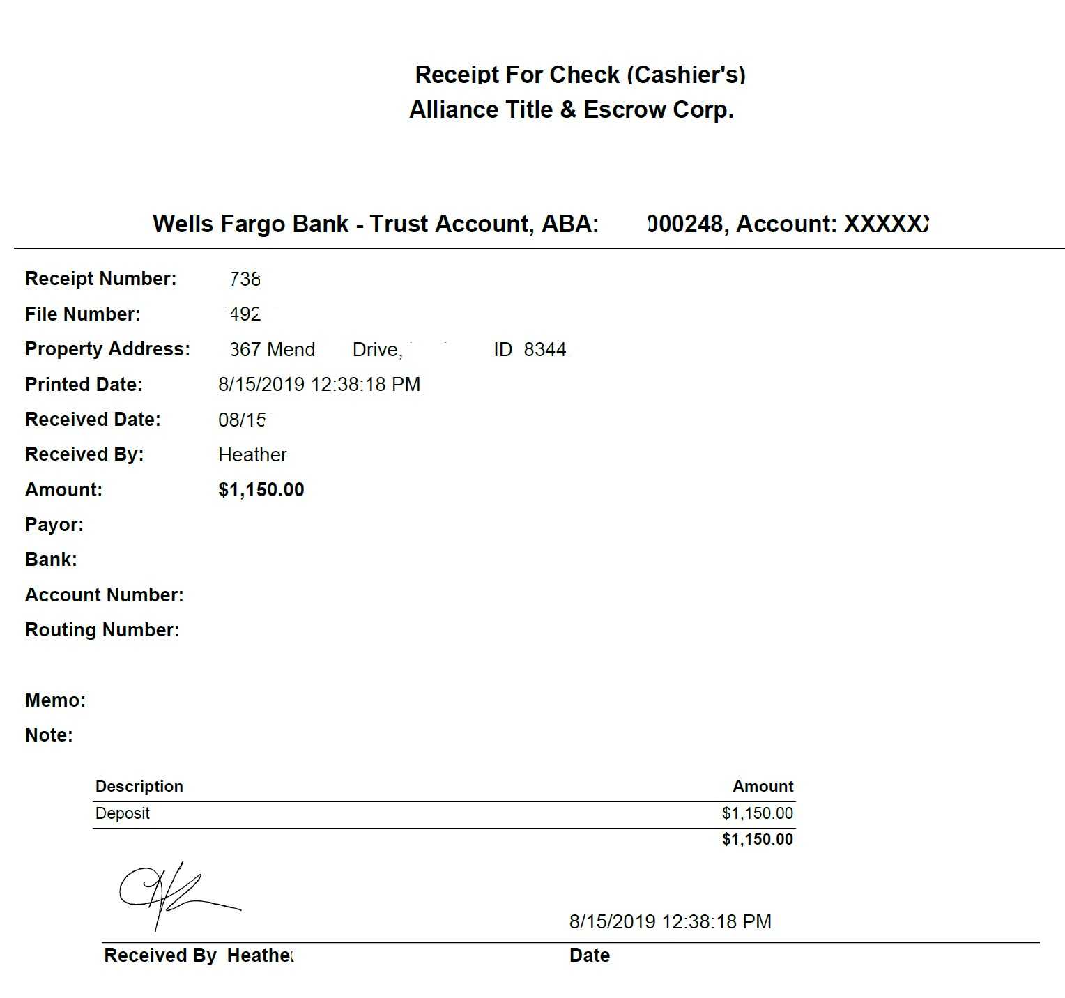 What is Earnest Money? With Release Of Earnest Money Deposit Form With Regard To Release Of Earnest Money Deposit Form