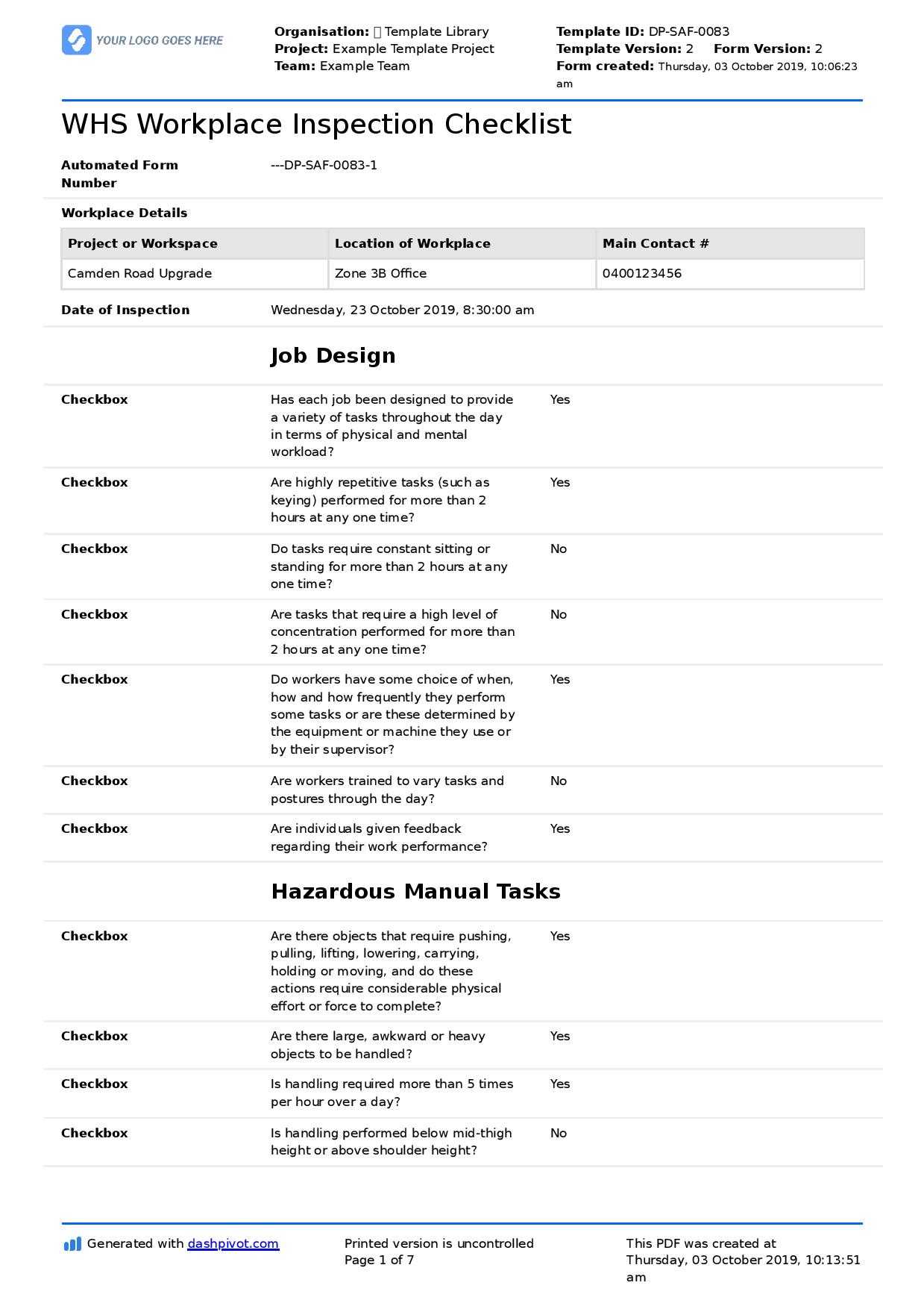 workplace-safety-inspection-checklist-template