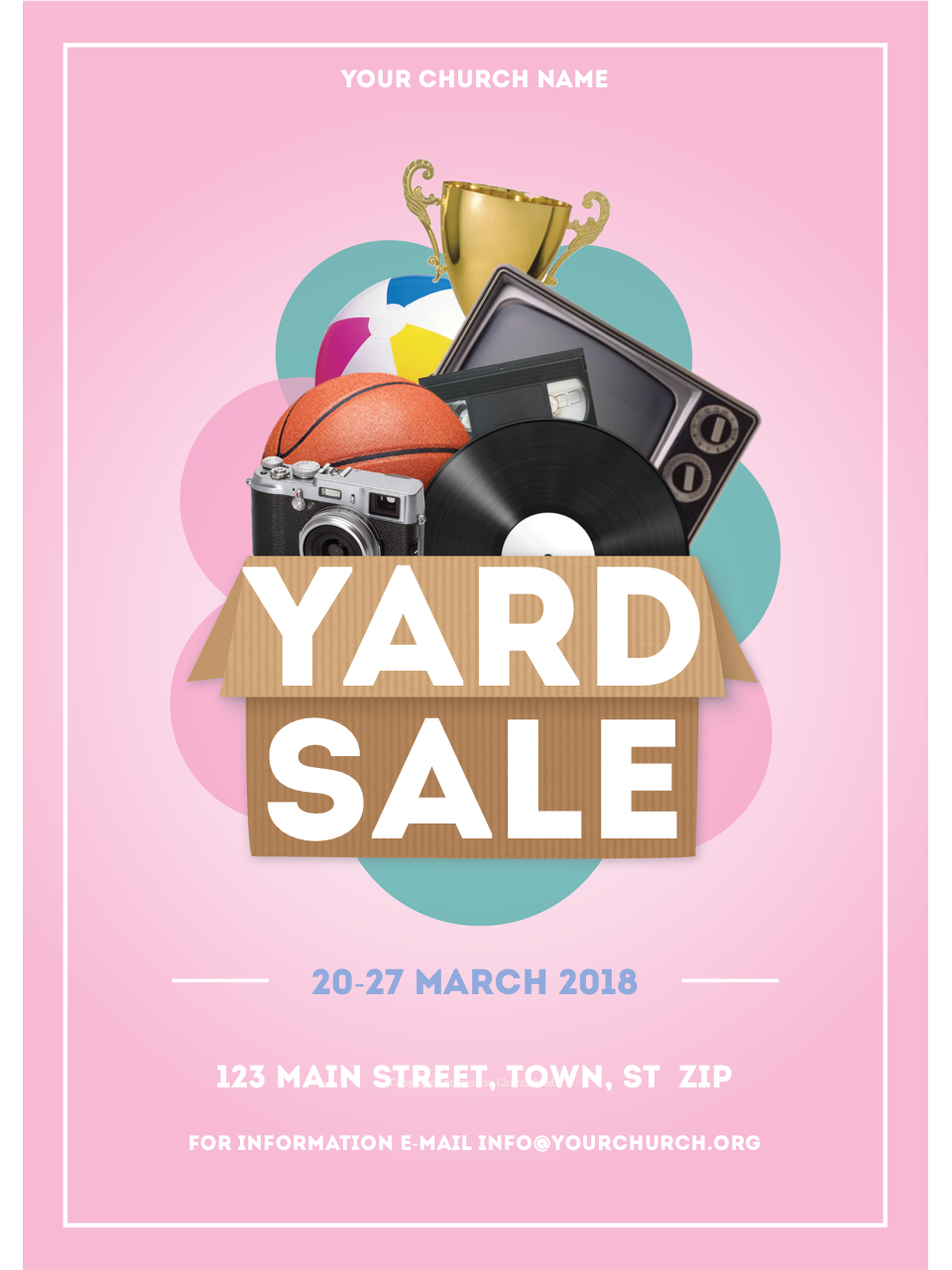 Yard Sale Flyer 10  Progressive Church Media For Moving Sale Flyer Template Pertaining To Moving Sale Flyer Template